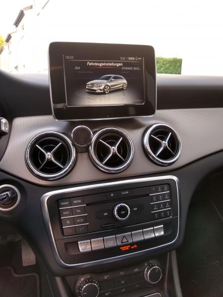 Handyhalter passend zu Mercedes-Benz CLA ab 2013 Made in GERMANY inkl. Magnethalterung 360° Dreh-Schwenkbar!!